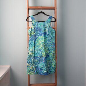 Lilly Pulitzer Cathy Shift Dress in Lilly's Lagoon Size 6